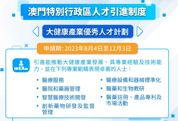 重磅！澳門(mén)人才計(jì)劃申請(qǐng)平臺(tái)正式開(kāi)通