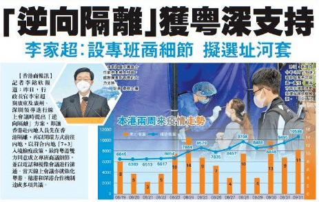 香港通关新方案确定：“逆向隔离”！